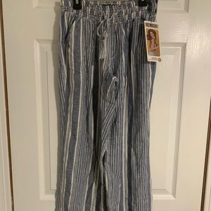 low cut bell bottom pants